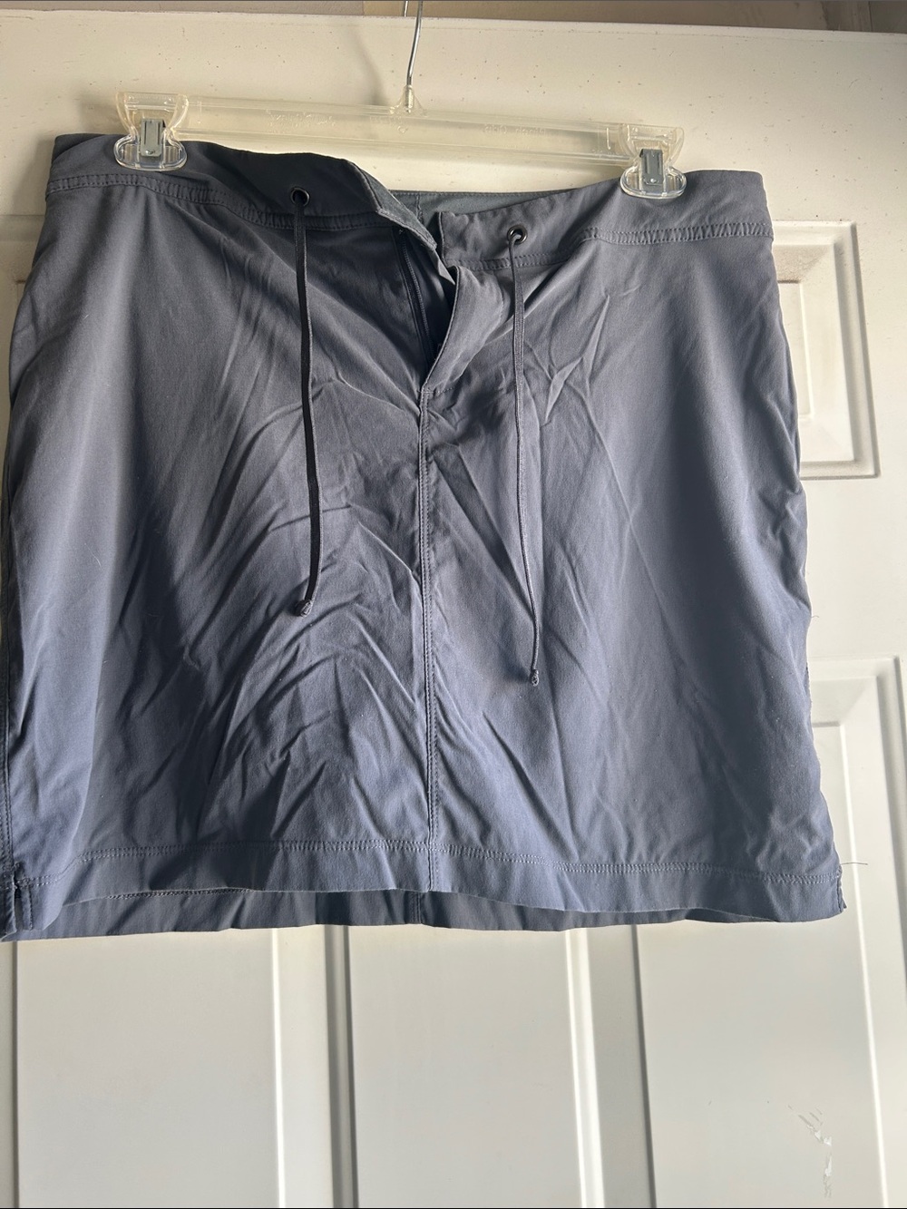 Columbia Drawstring Skort in Grey